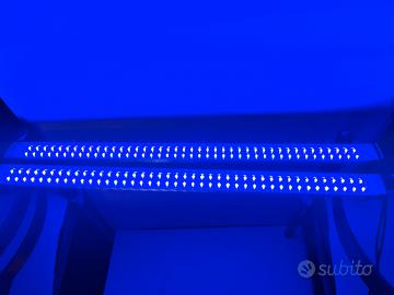 Newa 2 barre luce led attinica NLA953 marino