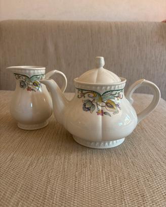 Set Teiera e Lattiera Churchill Made in England