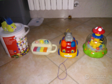 Chicco, Clementoni, Goki costruzioni