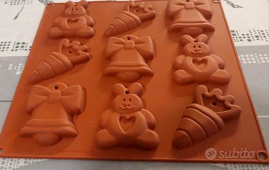 Stampo in silicone soggetti pasquali 