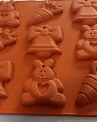 Stampo in silicone soggetti pasquali 