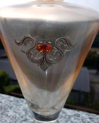 BOTTIGLIA CON DECORAZIONE IN ARGENTO  vintage