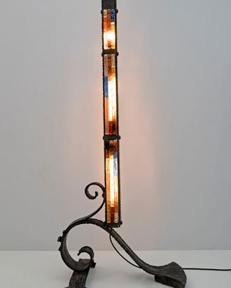 Lampada da terra ad Arco Poliarte 