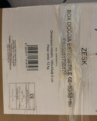 Box Doccia nuovo