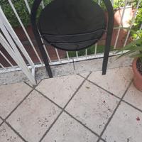 sedie pieghevoli ferro battuto verniciate lucide