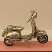 argento 800 piaggio vespa microfusione miniatura 
