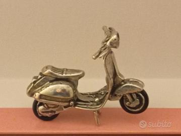 argento 800 piaggio vespa microfusione miniatura 