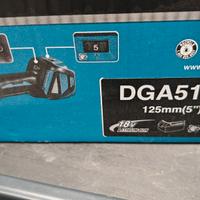 makita dga513z smerigliatrice a batteria