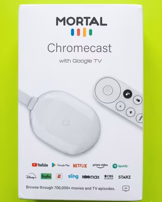 Chromecast con Google TV Mortal 2GB/16GB