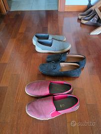 4 paia di scarpe 42 Geox, ZARA, Antony Morato
