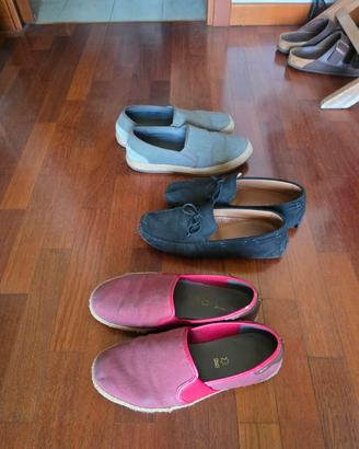 4 paia di scarpe 42 Geox, ZARA, Antony Morato