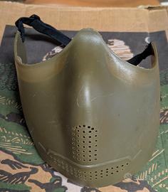 maschera di protezione softair in plastica