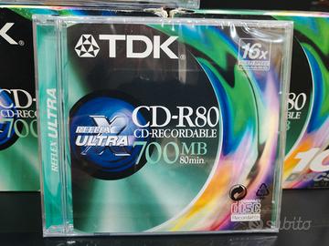 TDK Reflex Ultra CD-R recordable da 700Mb