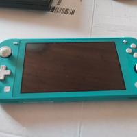 Nintendo Switch Lite turchese per ricambi