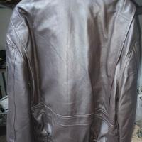 Giacca di pelle militare