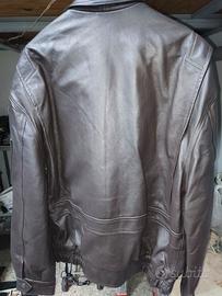 Giacca di pelle militare