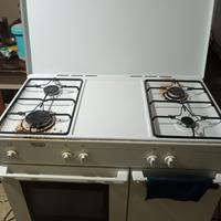 Cucina forno a gas metano o gpl con teglia e grigl
