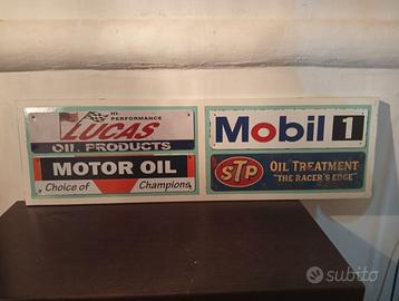 Pubblicità vintage garage retrò