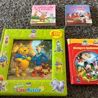 Libro puzzle Pooh + Topolino + Libri clip