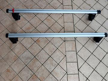 barre portatutto da tetto  in alluminio 