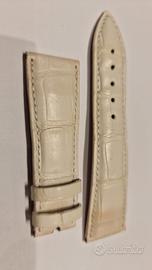 Cinturino Chopard Alligatore bianco satinato 