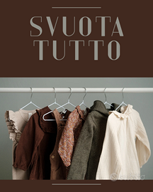 svuoto tutto abbigliamento second hand di marca