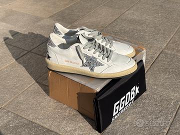 Golden Goose Ballstar glitter taglia 38