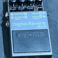 Pedale boss digital reverb rv5