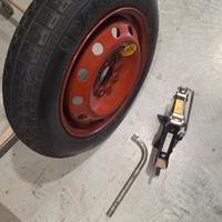 kit ruotino più accessori Fiat Panda 