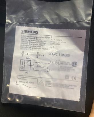Sensori siemens prossimità 3RG4011-3AG00 (pnp-no)