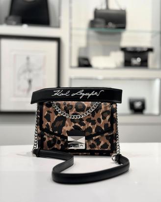 K/Style Leopard Shoulder Bag - Karl Lagerfeld