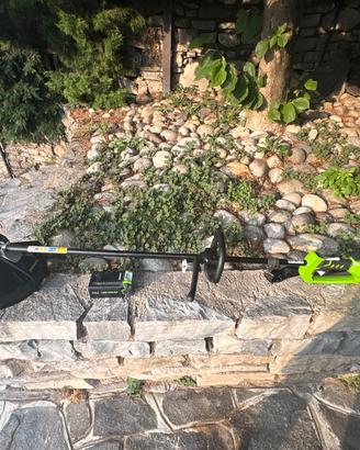 Decespugliatore elettrico Greenswork a batteria