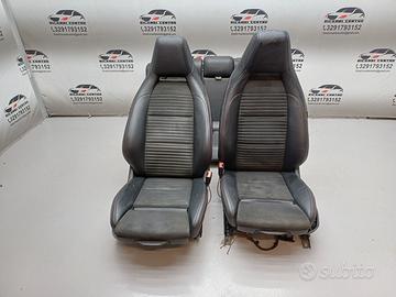 Set sedili in semilpelle / tessuto/microfibra merc