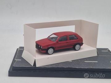 VOLKSWAGEN Golf GTi G60 rossa - Norev - Scala 1/43