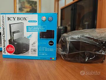 Docking Station e Clonatore HDD/SSD ICY BOX-NUOVO