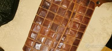 borsa tracolla pitone niki Milano 