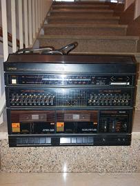 Stereo Lenco fine anni 80, casse e mobiletto