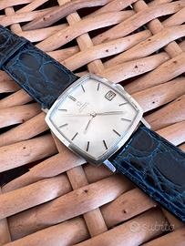 Omega vintage rettangolare tv case orologio