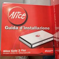 Alice gate 2 plus modem adsl2+