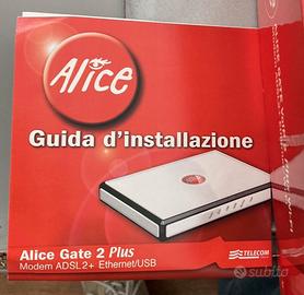 Alice gate 2 plus modem adsl2+