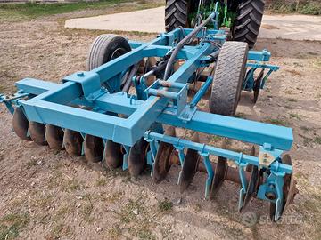 Erpice a dischi carrellato