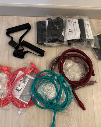 Set accessori fitness e allenamento