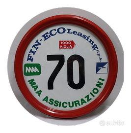Quadro adesivo macchina n°70 Mille Miglia 1990