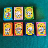 Lotto di 7 scatoline Libromania Mulino Bianco 1995