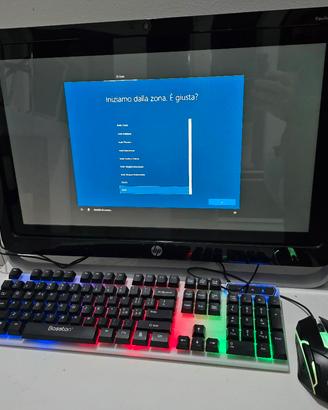 hp pavillion22 pc All in one 