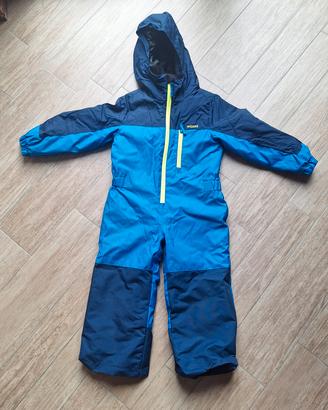 Tuta da sci bimbo 4 anni