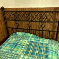 Letto singolo ferro battuto