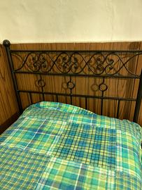 Letto singolo ferro battuto