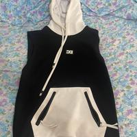 felpa smanicata con cappuccio (TRATTABILE), M