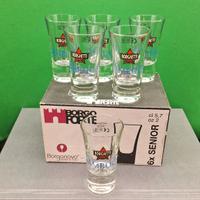 Set 6 bicchieri bicchierini Sambuca Borghetti 